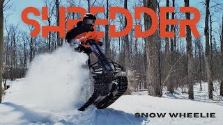 DTV Shredder Snow Wheelie [upl. by Arytas]