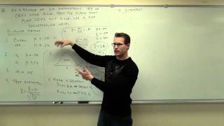 Statistics Lecture 83 Hypothesis Testing for Population Proportion [upl. by Oca512]