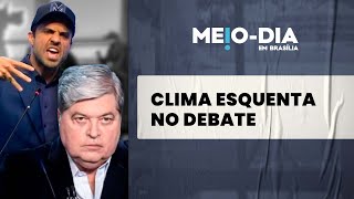 Eleições 2024 Datena parte pra cima de Marçal durante debate em São Paulo [upl. by Araz568]