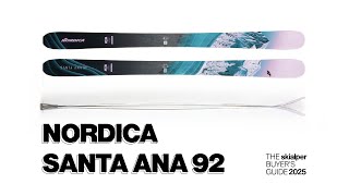 Nordica Santa Ana 92 review  The Skialper Buyers Guide 2025 [upl. by Ameluz]