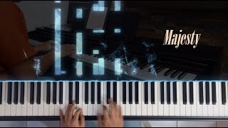 Majesty  PKJ 2 Mulia Mulia NamaNya instrument piano karaoke [upl. by Courtnay430]