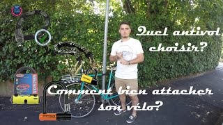 Comment bien attacher son vélo en ville   Guiguys Norio [upl. by Vudimir]