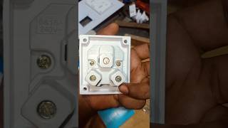 how to make 16a socket and switch swami Vishal Electrician siwan bihar reels video [upl. by Weitman]