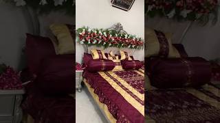 Beautiful Bridal Room Decorations With Fresh flowers youtubeshorts ytshorts viral [upl. by Renaxela]