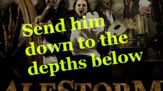 Alestorm  Keelhauled with Lyrics [upl. by Notsahc890]