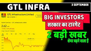 GTL Infra Share Latest News  gtl infra share latest update  gtl infra share latest news today [upl. by Ramey831]