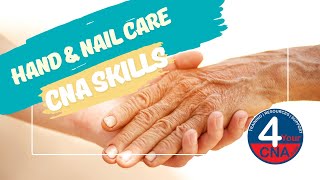 Hand and Nail Care CNA Skill Prometric [upl. by Goles313]