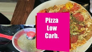 🍕🥦 Pizza Low Carb de Frigideira na Flavorstone  Receita Saudável da Comadre [upl. by Nanine985]