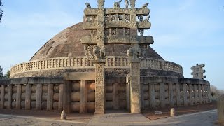 The Great Stupa at Sanchi  Near Bhopal Madhya Pradesh India  IncredibleIndia [upl. by Dion289]