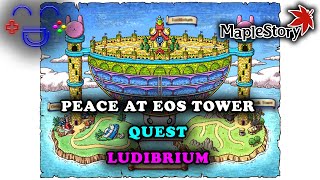 Peace at Eos Tower Ludibrium Maplestory Guide [upl. by Imeka]