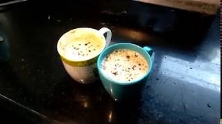 Foamed Coffee Without Milk at home [upl. by Clellan]