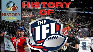 HISTORY LESSON  quotHISTORY OF THE INDOOR FOOTBALL LEAGUEquot [upl. by Kcirdaed]