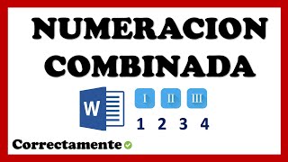 Cómo poner números romanos o arábigos Word 2019 [upl. by Ainocal409]