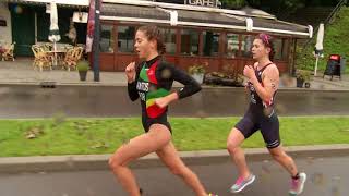 2017 ITU World Triathlon Grand Final Rotterdam  U23 Womens Highlights [upl. by Elocaj]