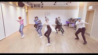 ATEEZ  WAVE DANCE PRACTICE  MIRRORED  SLOW 100 [upl. by Brink]