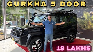 Force Gurkha 5 Door 2024 Review Nashik  Rs 18 Lakhs [upl. by Maidel]