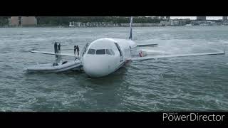 US Airways Flight 1549  Ditching Animation [upl. by Xymenes]