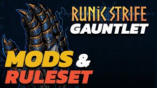 RUNIC STRIFE GAUNTLET Zone Modifiers and Ruleset Info [upl. by Farr171]