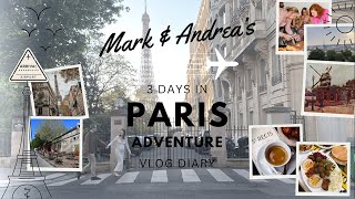 Babymoon Paris Day 1 Tourist Vlog Diary [upl. by Lilaj]