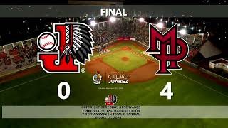 Indios de Ciudad Juarez vs Mineros de Parral  Juego 5 [upl. by Asseral]