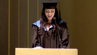 Discorso di Laurea di Cristina Di Niro  Università Bocconi 28 Settembre 2013 [upl. by Jedidiah841]