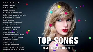 Top Hits 2018  Top English Songs Playlist 2018  Best Pop Songs Collection 2018 [upl. by Llerret]