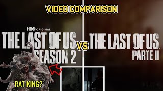 RAT KING MmmmThe Last of Us part 2 vs The Last of Us Season 2 trailer comparison [upl. by Rance]