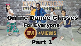 Online Dance Class For Everyone  Part 1  Step By Step Dance Tutorial  Easy and Simple Dance Moves [upl. by Friedrick]