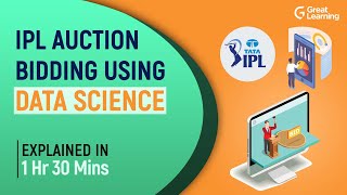 IPL Auction Bidding Using Data science  Great Learning [upl. by Leidag]