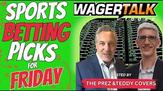 Free Sports Picks  WagerTalk Today  2024 NCAA Tournament Predictions  UFC Vegas 89 Bets  Mar 22 [upl. by Nevet354]