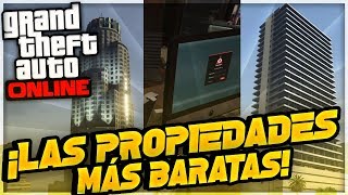 ¡DESCUBRE las PROPIEDADES MÁS ÚTILES Y BARATAS DE GTA ONLINE Negocios garajes [upl. by Imiaj]