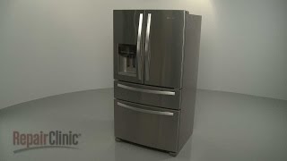 Whirlpool Refrigerator Disassembly WRX735SDBM00Repair Help [upl. by Sheline]