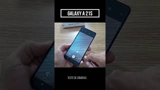 Teste de câmeras do GALAXY A21S shorts [upl. by Ayatan30]