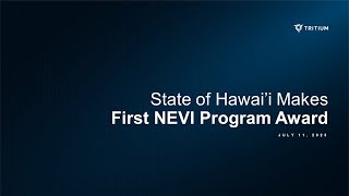 Tritium Wins 1st NEVI Fast Charger Order and Will Provide All Chargers for Hawai’i NEVI Program [upl. by Enelyak]