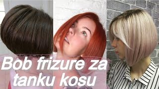 💝 Top 20 bob frizure za tanku kosu 💝 [upl. by Debbra800]