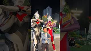 Changle Ultraman Tiga and Nexus are ready to meet you Believe in the light which Ultraman do [upl. by Hessney624]