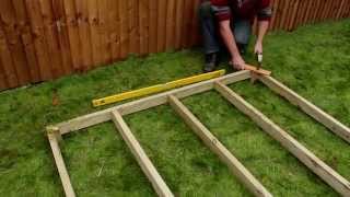 How To Assemble An Eze Shed Base [upl. by Bove]