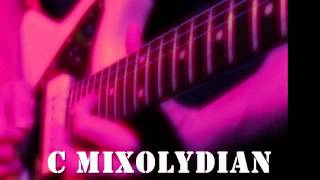 C Mixolydian Guitar Backing Track [upl. by Housum837]