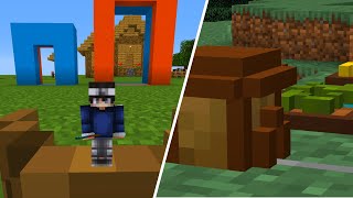 Small Blocks in NonEuclidean Minecraft Bits and Chisels [upl. by Gensmer660]