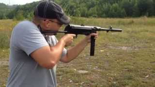 GSG mp40 22lr shooting review [upl. by Aicarg994]