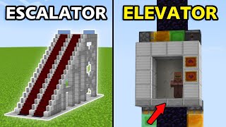 5 MUSTHAVE Redstone Builds You Didnt Know in Minecraft [upl. by Ytsirc]