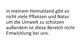 sprechen schreiben Können wir die Umwelt schützen [upl. by Marleen]