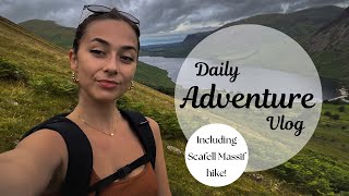 ADVENTURE VLOG HIKING SCAFELL MASSIF  Lake District  Daily life in Shropshire  Anglesey trip [upl. by Neysa493]