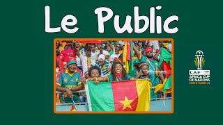 Le Public Camerounais face à la Guinée CAN Total Énergie CI 2023 [upl. by Auqenahs895]