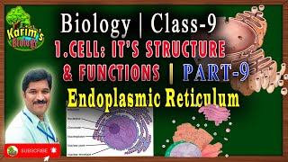 Class9  Biology  Cell Its Structure and Functions  Part9  Endoplasmic Reticulum [upl. by Jenesia]