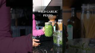 Wild Garlic Pesto pesto wild garlic Bärlauch wildplants asmr [upl. by Frederigo]