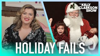 Hilarious Holiday Fails Headless Santa Christmas Tree Nightmares amp More  Kelly Original [upl. by Zemaj699]