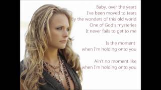 Holding on to You Miranda Lambert EasyREAD Lyrics [upl. by Orvan]