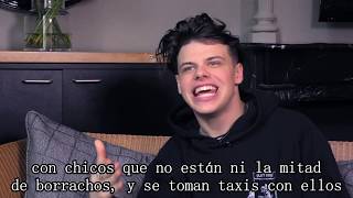 YUNGBLUD explicando quotPOLYGRAPH EYESquot 1 SUBTITULOS EN ESPAÑOL [upl. by Bocoj]