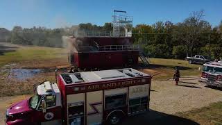 Firefighter Training Session in Corinth TX [upl. by Ethelbert854]